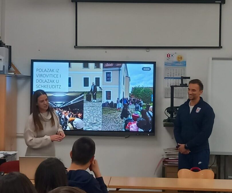 Prezentacija na Nastavničkom vijeću kolega koji su bili u pratnji učenika tijekom kratkoročne mobilnosti