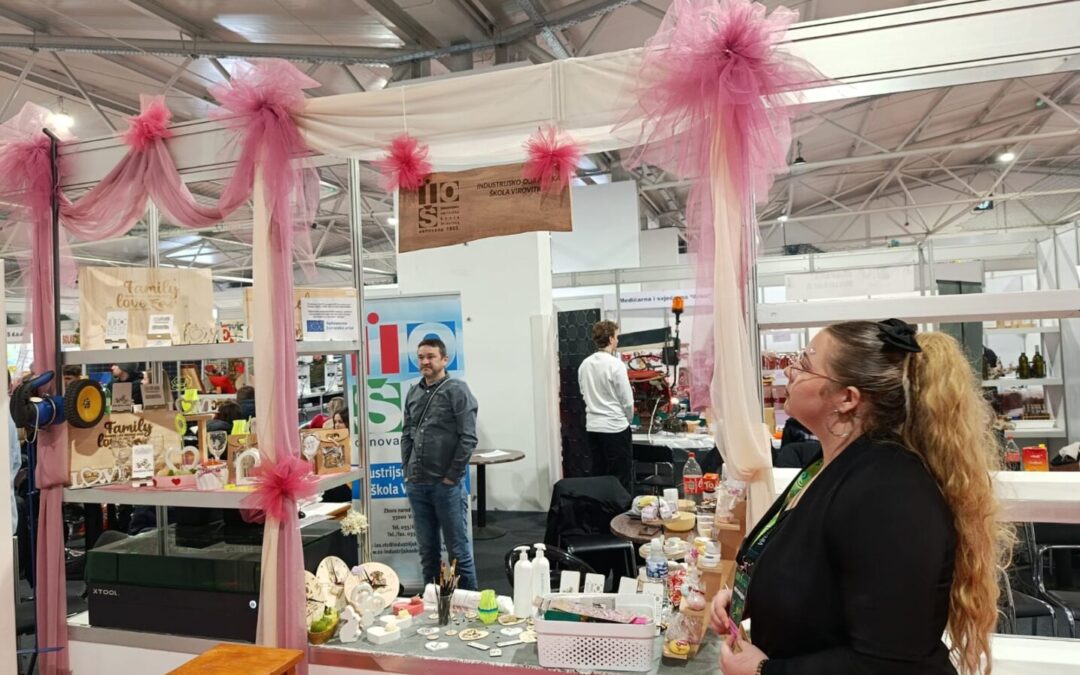 Promocija škole i Erasmus+ projekta na 29.Međunarodnom sajmu gospodarstva, obrtništva i poljoprivrede VIROEXPO 2026.