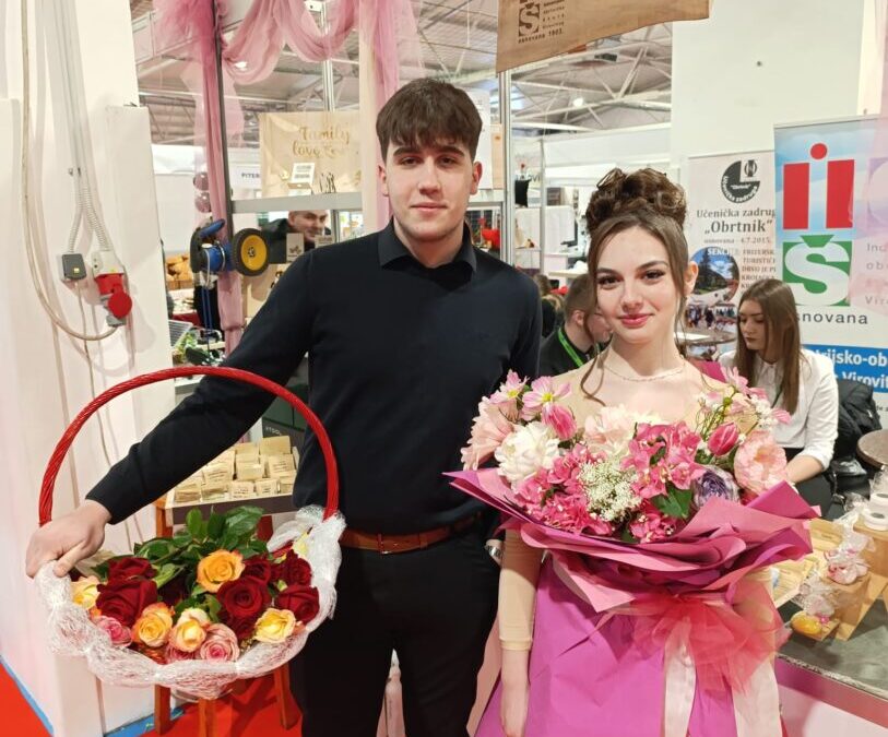 Naši učenici uspješno su predstavili školu na sajmu Viroexpo