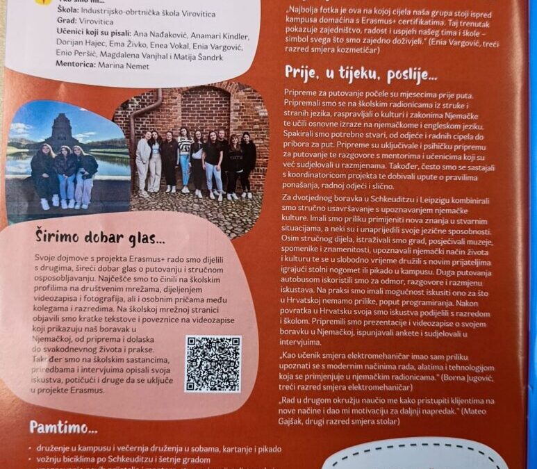 Erasmus putovanja u Modroj lasti!