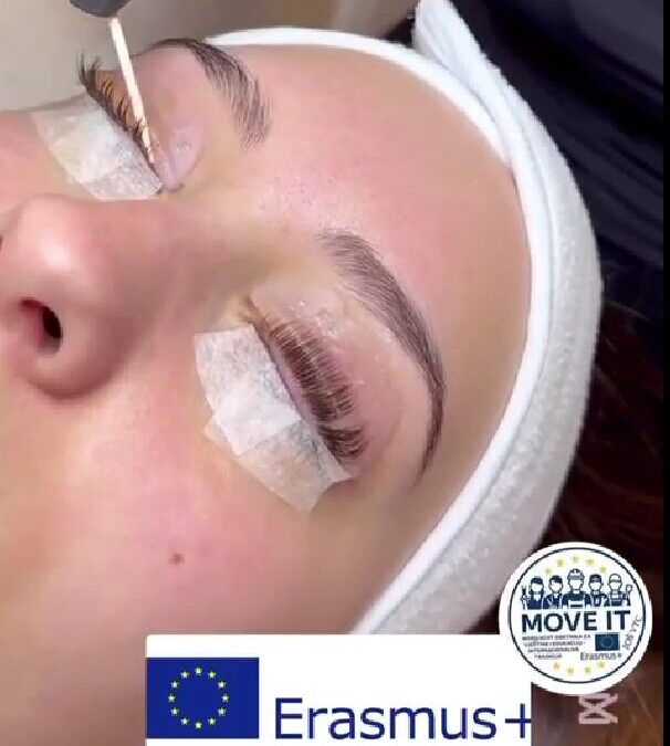 Erasmus+ MOVE IT: Video upute uvijanja i podizanja trepavica