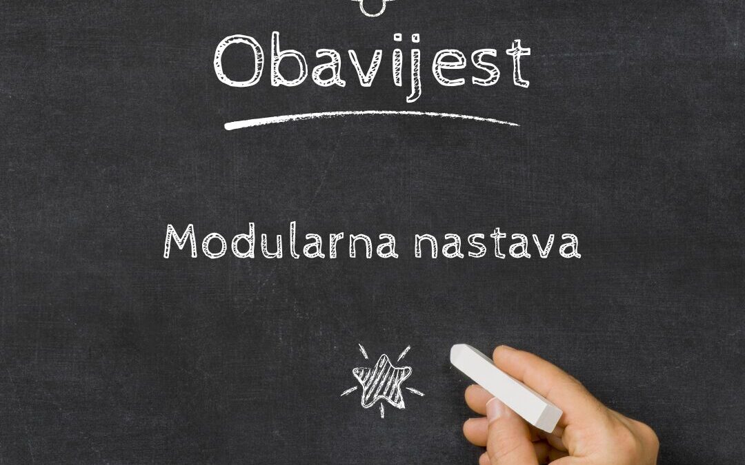 Obavijest učenicima 1. KO razrednog odjela o provjerama ishoda iz modula Kemija u struci