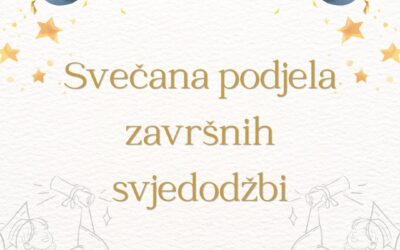 Svečana podjela završnih svjedodžbi